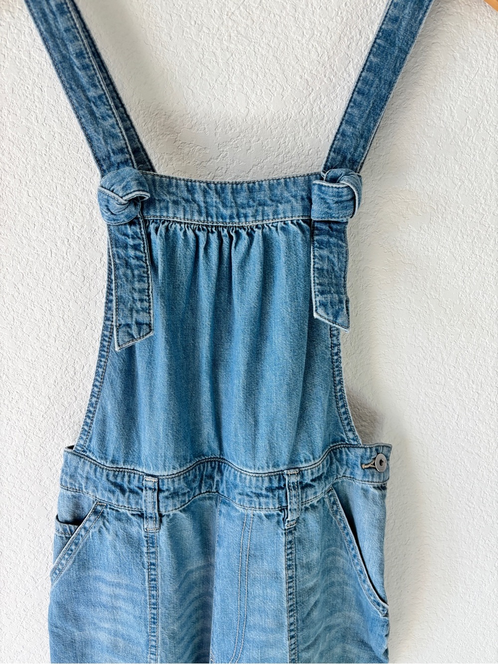 Pilcro by Anthropologie Wide Leg Denim Jumpsuit - Picture 6 of 10